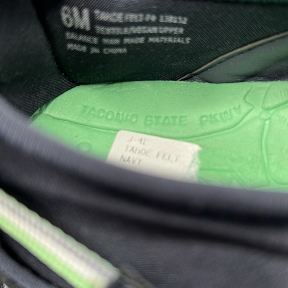 J-41 Tahoe felt navy Jeep shoes size 6 - Picture 14 of 14